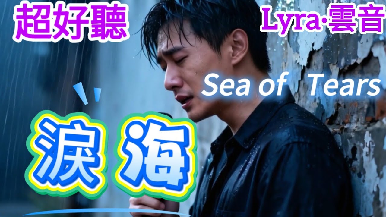 Lyra·雲音 超好聽 傷感情歌 | 《淚海》|  最新男聲版 | 原唱:許茹芸 | 《泪海》 | Amazing new cover | 