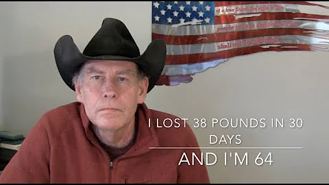 30 day water  fast/38 pounds lost