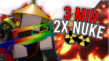 3 MINUTE DOUBLE NUKE!! (Krunker)