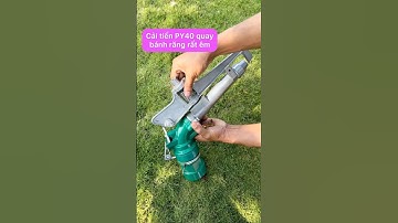 Cải tiến béc tưới cà phê PY40 thành BT-40X #bectuoiBACTHAO