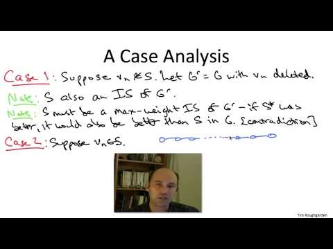 02 - WIS in Path Graphs Optimal Substructure (9 min)