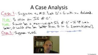 02 - WIS in Path Graphs Optimal Substructure (9 min)