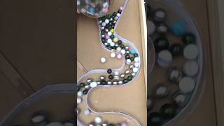Giant Marble Race With 121 Plus Marbles in Action#MarbleRun #Marbles #Satisfying #Shorts