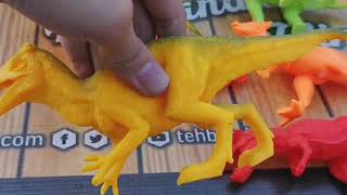 Mainan boneka dino dinosaurus tekan bunyi