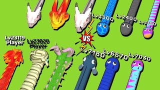 SNAKE CLASH.IO vs WORMS CLASH.IO – Which Game is Better? #185 screenshot 3