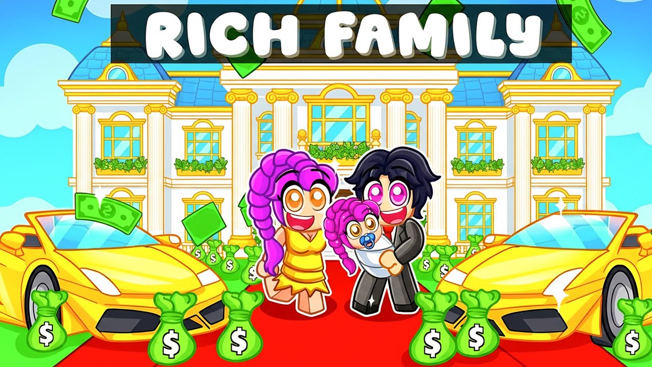 Born into a KPOP billionaire family in Roblox