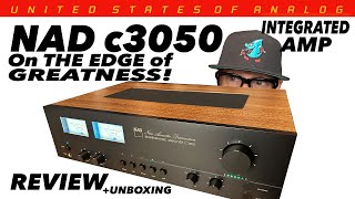 REVIEW! NAD c3050 Integrated AMP! A DIGITAL/ANALOG STAR!