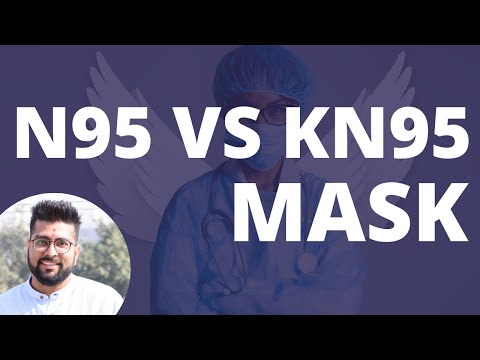 N95 VS KN95 Mask Explained || Difference  Between N95 & KN95 || How n95 mask works in Hindi