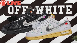 LIVE COP DAY 6 EXCLUSIVE ACCESS OFF WHITE NIKE DUNK LOW THE 50 screenshot 5