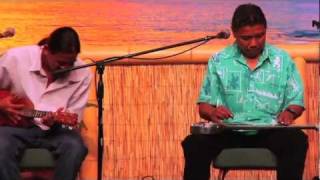 Video thumbnail of "Bobby Ingano - "Hula Blues" @NancyKahumoku Maui - Master Hawaiian Lap Steel Guitarist"