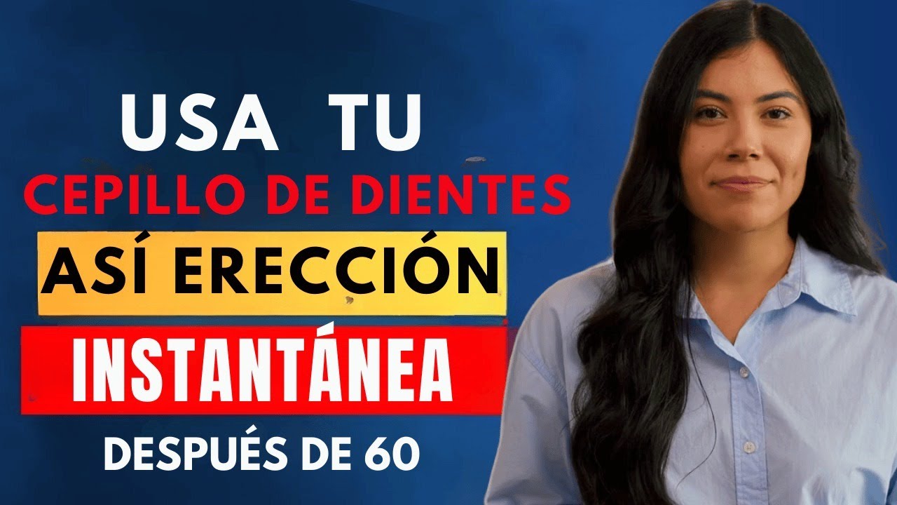 ¿Más de 60? Este objeto en tu baño activa ERECCIÓN instantánea | URÓLOGO revela cómo (GRATIS)