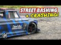 Street Bashing & Crashing The ARRMA Infraction!