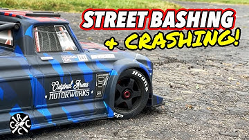 Street Bashing & Crashing The ARRMA Infraction!
