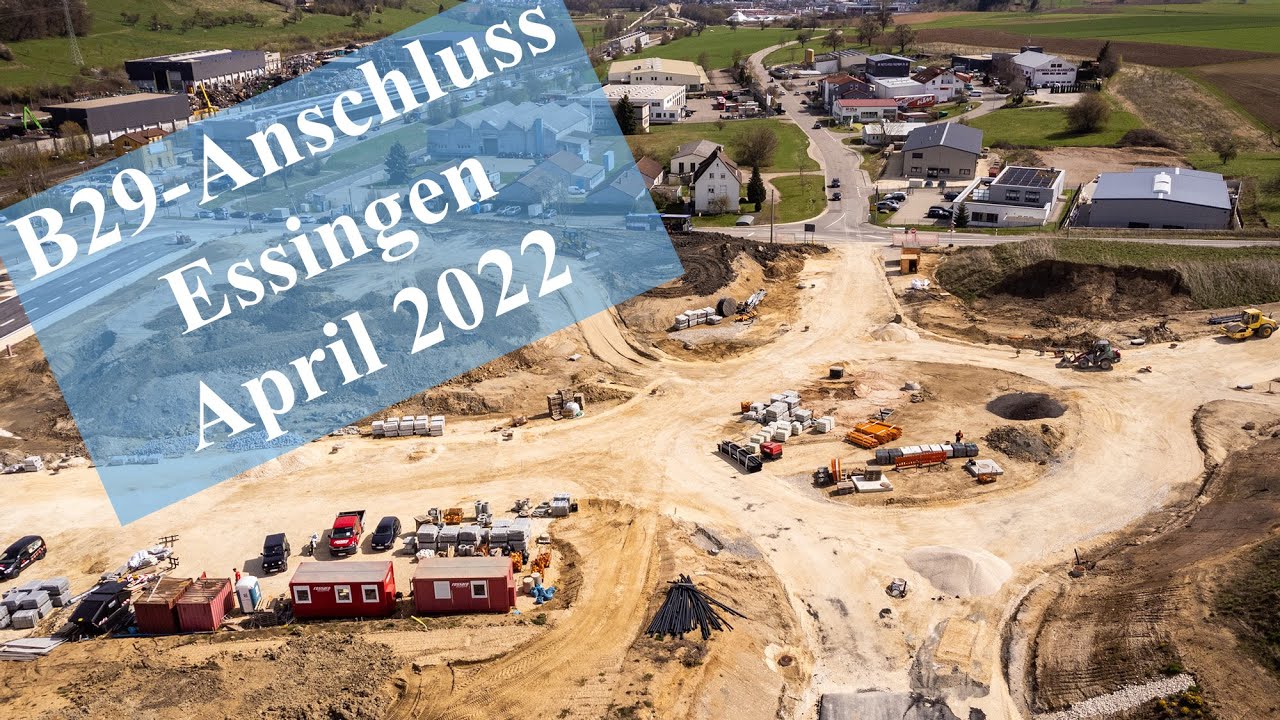 Baustelle B29 Essingen YouTube