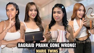 BAG RAID PRANK GONE WRONG WITH MARIE TWINS | FAMILYAY