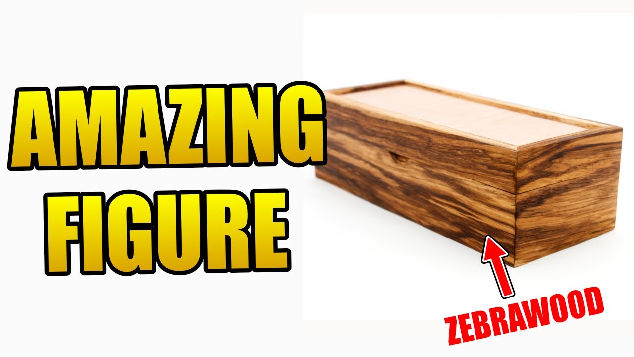 This Zebrawood & Figured Maple Box Is Unreal - YouTube