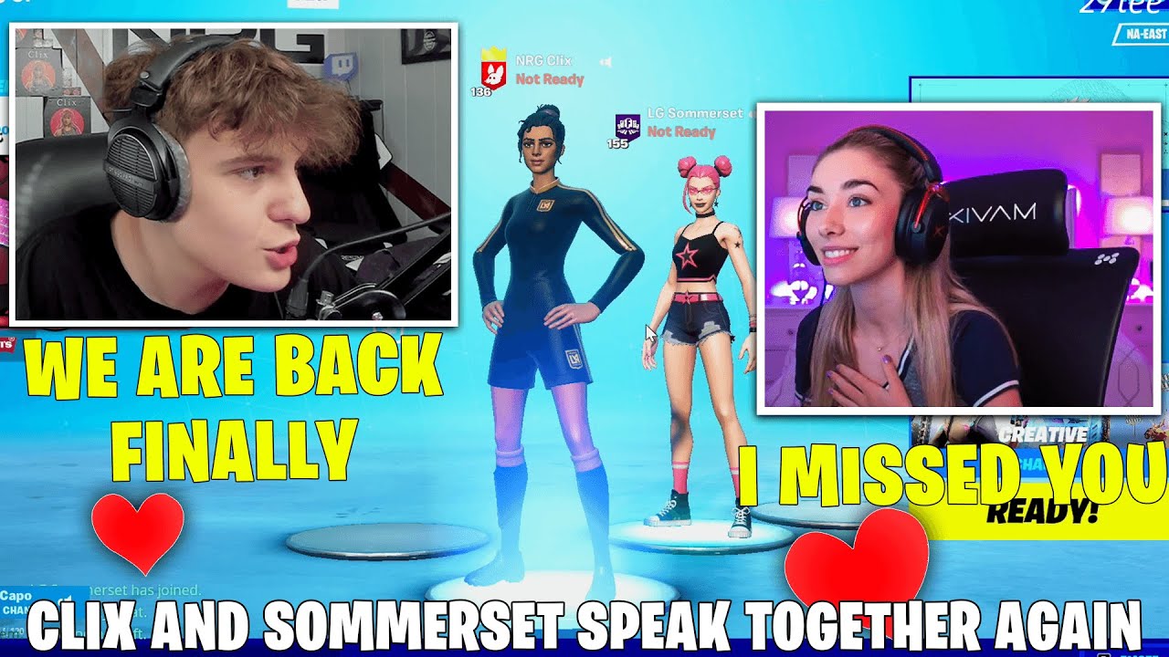 Clix And Sommerset Finally Speak Together Again And Agree To Play ...