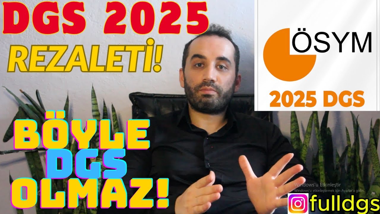 DGS Sonuçları ve Eleştirilerim: Sınav Sistemi Nerede Yanlış Gitti?