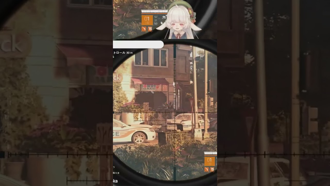 【THE DIVISION2】うさぎバズーカ | #usagichsakinousagi (#Twitch) #shorts