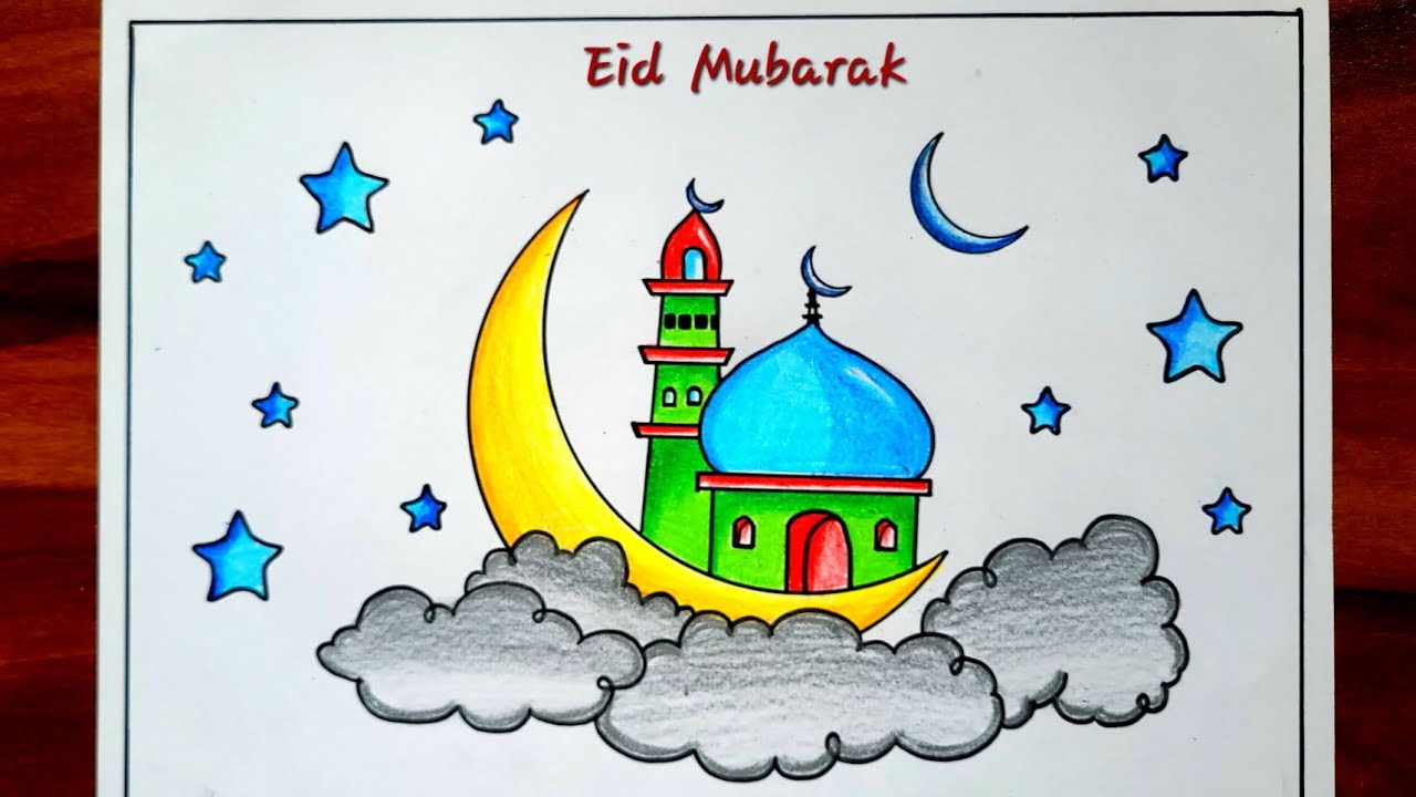 Eid Sketch Stock Vector Illustration and Royalty Free Eid Sketch Clipart