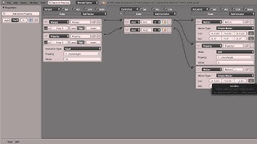 Blender Tutorial - Powerful Game Logic Properties - Part 2