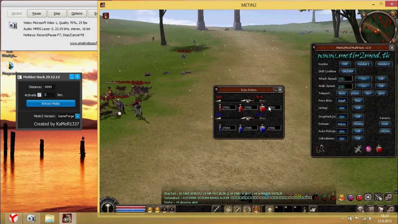 |MB| Metin2 Multi Hack Tanıtımı - YouTube