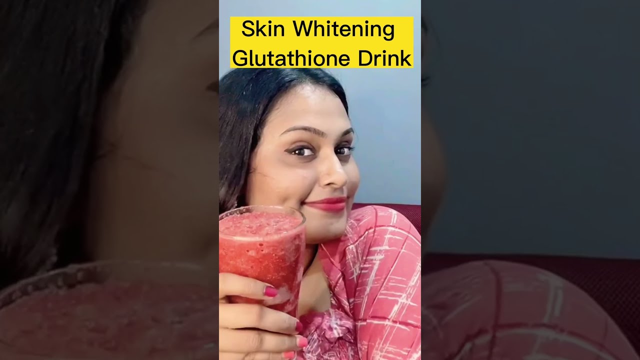 homemade glutathione drink for skin whitening How To Make Detox & Clear Skin Drink #detoxdrink #healthyliving