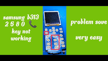 samsung b313e. 2 5 8 0 call key not working || samsung keypad problem fix || nikhil technical ||