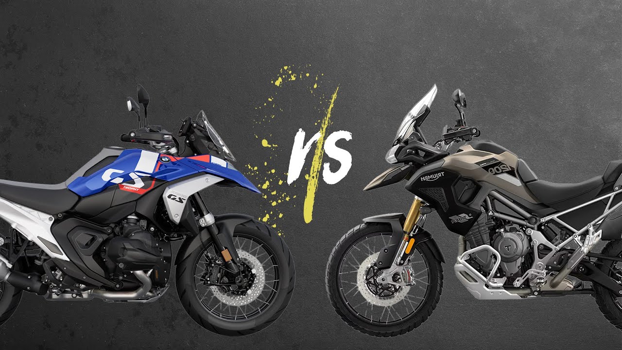 Tiger 1200 Rally Pro VS BMW R1300GS Trophy - YouTube
