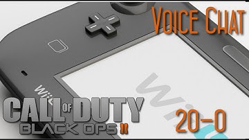 Wii U Voice Chat - My Only Complaint ( "Black Ops 2 Wii U Gameplay" )