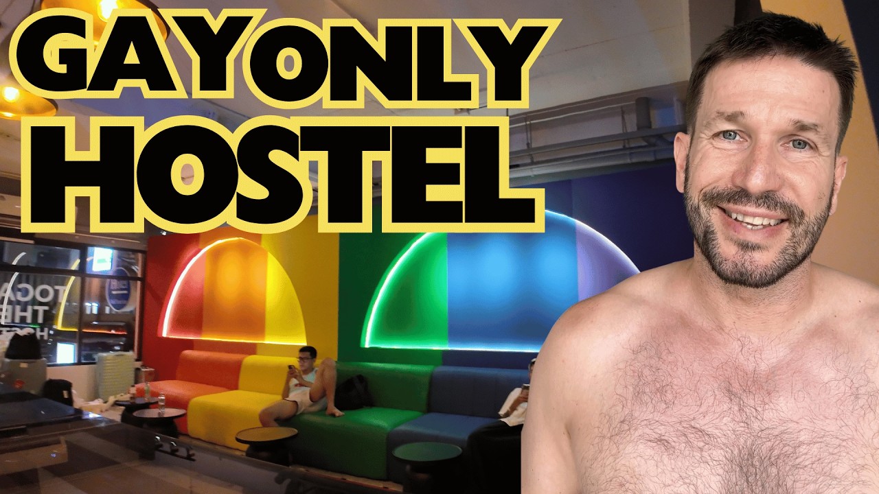 Inside Bangkok’s Hottest Gay Hotel 🌈 | Togayther Hostel Silom Walkthrough