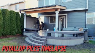 The Puyallup Piles Timelapse || Dr Decks