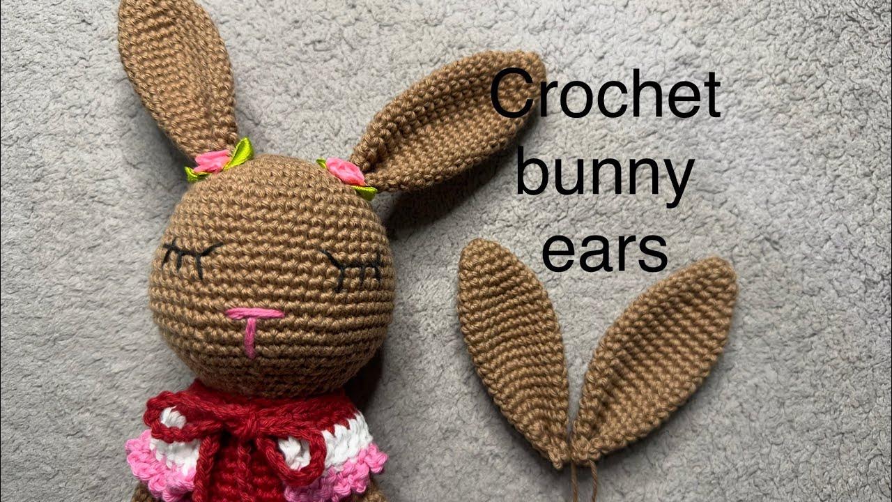 How To Crochet Bunny Ears Step By Step