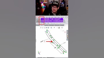 SOLIDWORKS Sketch TRICK!!  Arc Length Dimension #tips #tricks #tools #tutorial #weldment