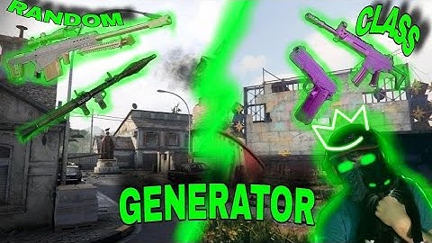 RANDOM CLASS GENERATOR = RAGE! *MUST WATCH* | Cold War Trolling