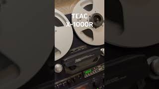 Open Real Tape Recorder Teac X-1000R Bi-directional. High quality sound 👍