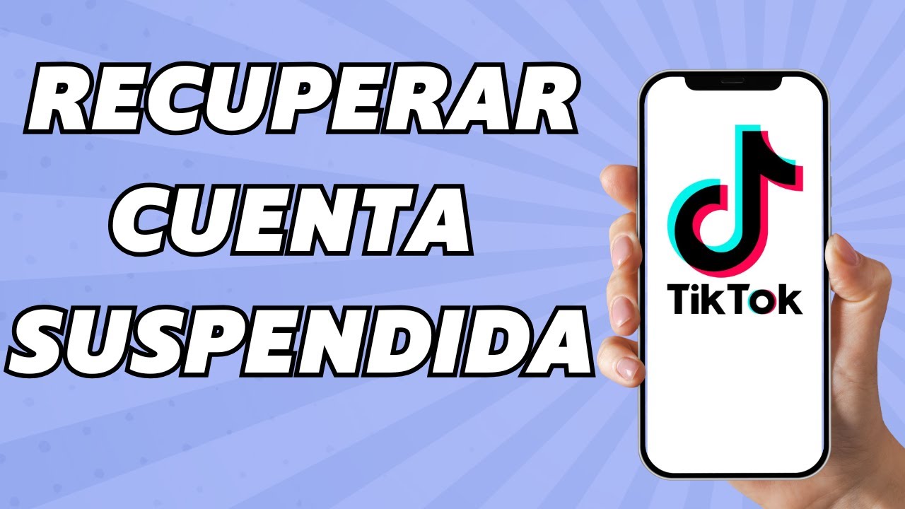 Como Recuperar Cuenta Suspendida de Tiktok (Fácil y rápido) - YouTube