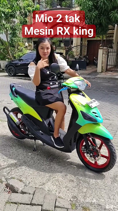 mio 2 tak mesin rx king #mio #rxking