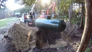 Installing my Underground Propane Tank