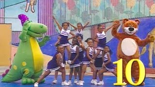 Counting Song Number 10 Cheerleaders Learn Numbers Kids Songs From Baby Genius