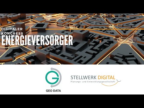 Manuel Hommel (GEO DATA GmbH) und Christoph Bechtel (Stellwerk Digital GmbH) beim Stadtwerkekongress