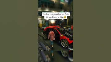Trolling Low levels as a Fake LSC Guy in GTA V😂💀 #gtaviral #gtaonline #gta5online #gtacars #gta5