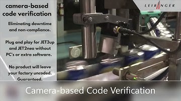 Leibinger JET3up with V Check   Camera based Code Verification