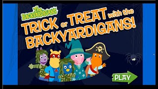 Trick Or Treat With The Backyardigans - Old Flash Games