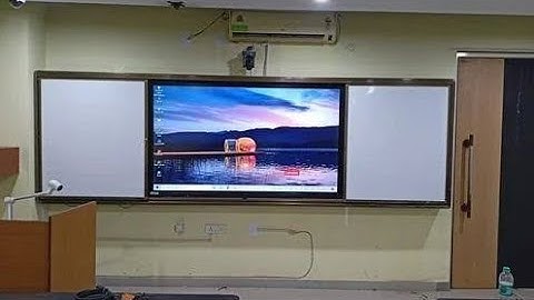 Sliding board for interactive panel, Sliding shutter board, Interactive panel