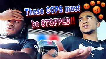 Police pulled us over for NO REASON‼️🤬😤 🚨*MUST WATCH*🚨