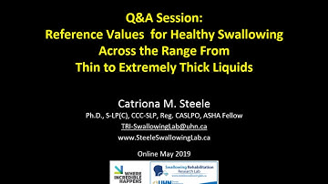 Steele Swallowing Lab ASPEKT Method Q&A May 2019