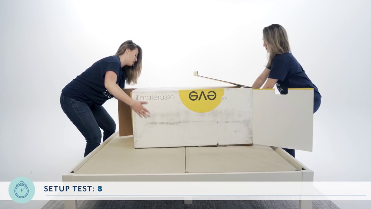 Eve Mattress Unboxing