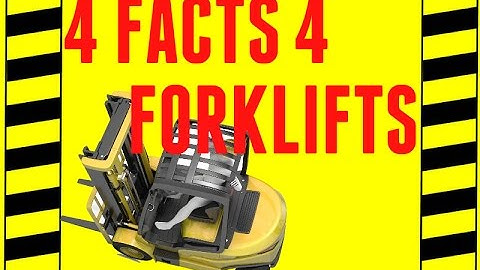 4 Facts 4 Forklifts - Safety Training Video - Prevent Forklift Accidents