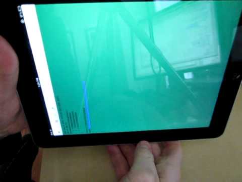 Accelerometer in webkit on iOS 4.2 - Changing Colors